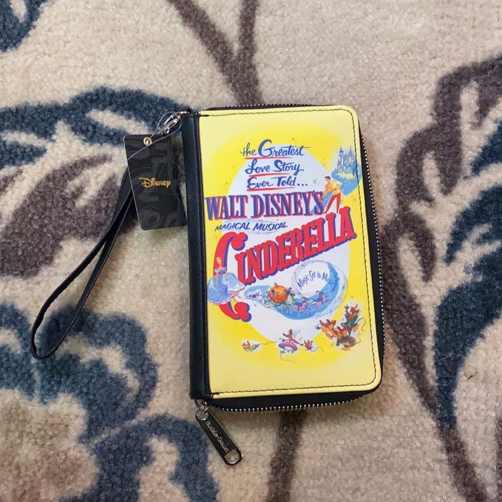 Buckle-Down Original- Yellow Vintage Style Cinderella Wallet